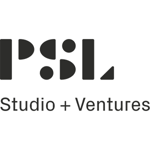 PSL logo with the words "Studio + Ventures"